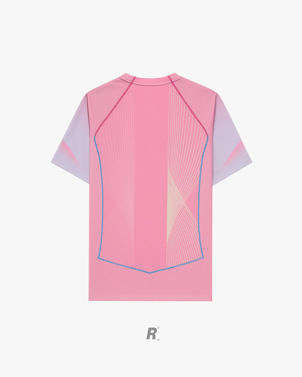 Back view of the Barcelona Pink Special Edition Jersey. Premium stitching, showcasing Catalonia pride, perfect for collectors and Messi fans.