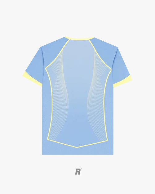 Back view of the Barcelona Blue Special Edition Jersey. Premium stitching, showing Catalonia pride, perfect for collectors and Yamal fans.