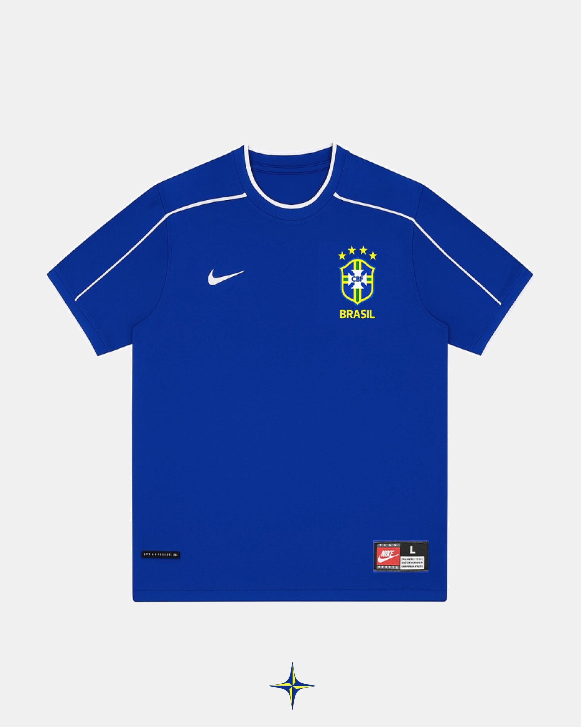 Maillot Brésil Bleu Blanc