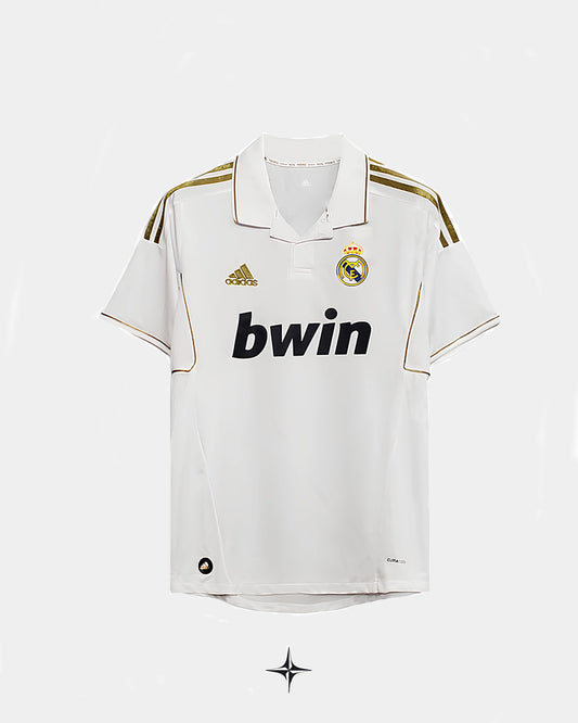 Maillot Real Madrid Blanc Et Or