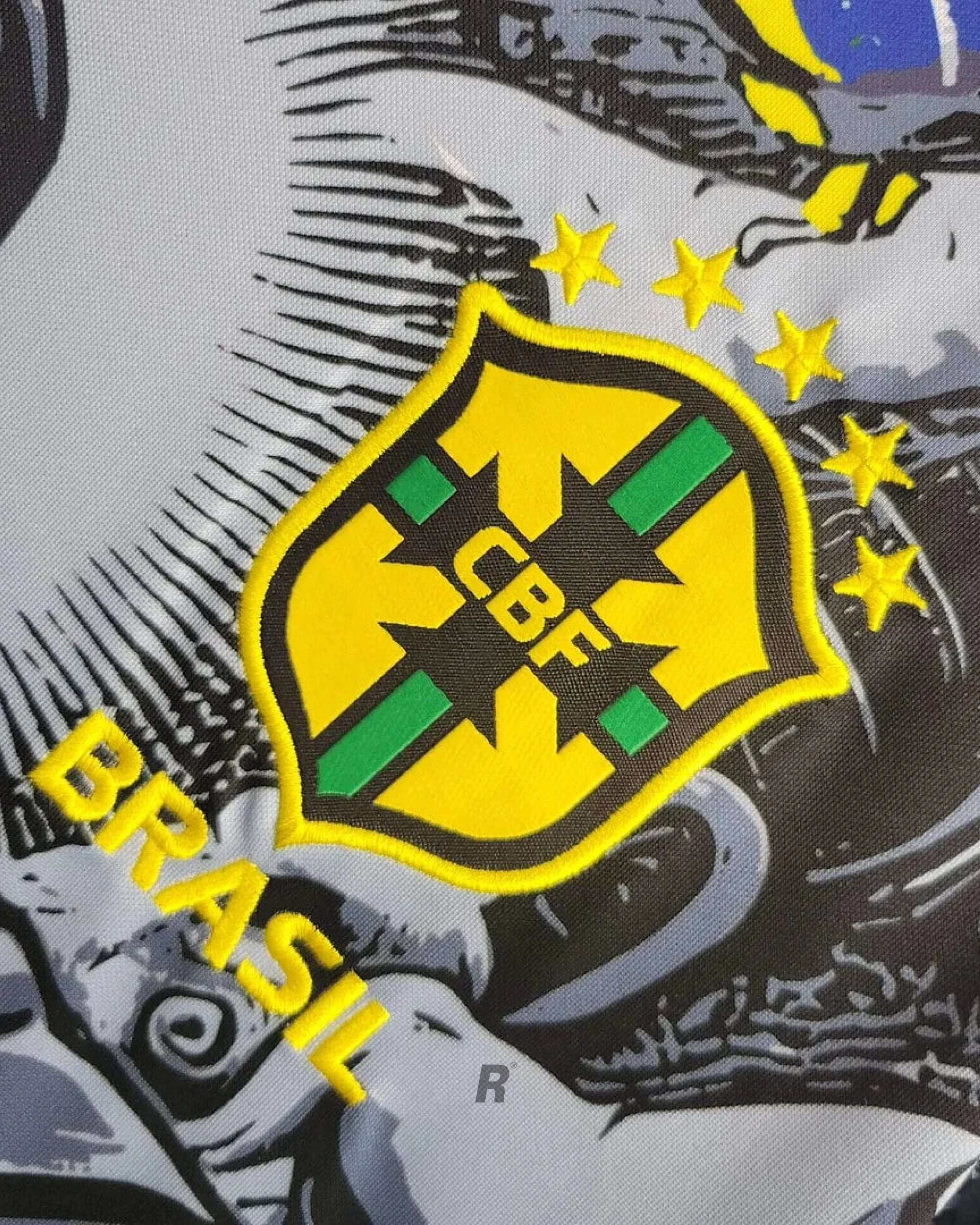 Every stitch of the Brazil Jesus Jersey tells a story of devotion, crafted with precision to capture the spirit of Rio and its believers.